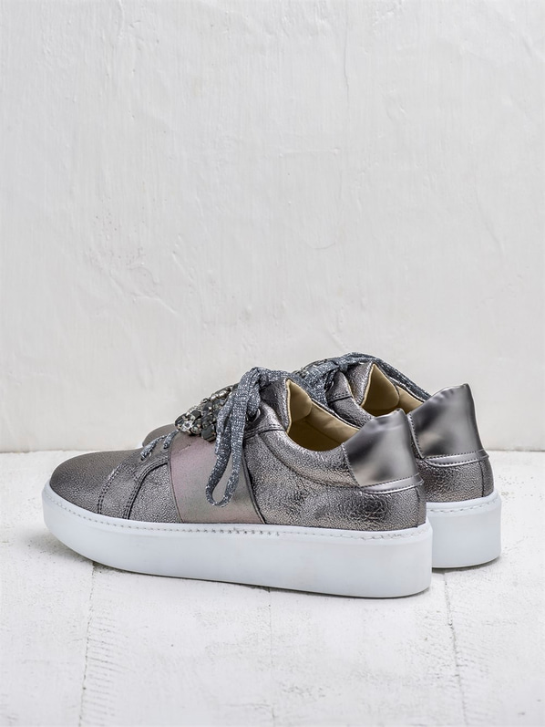 Kurşun kadın ayakkabı - Elle Shoes