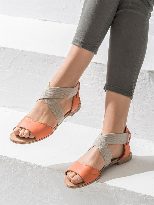 Nar kadın sandalet - Elle Shoes