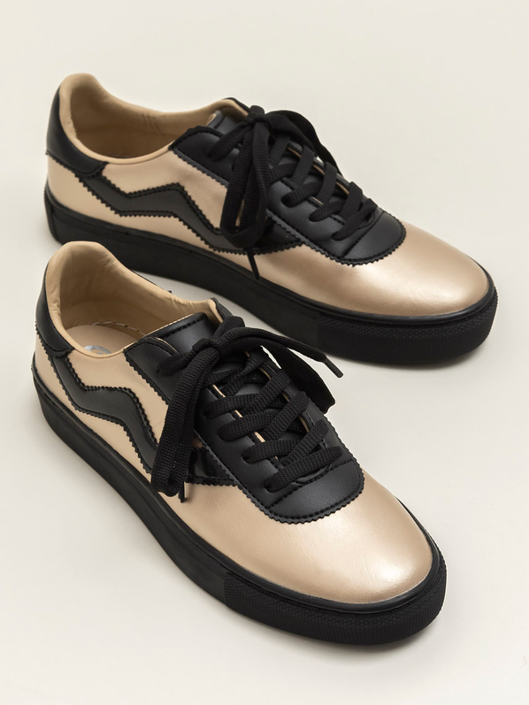 Mauero Kadın Sneaker ALTIN
