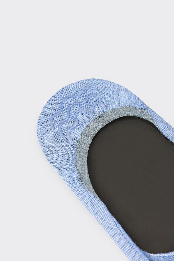 Mavi kadın babet - Elle Shoes