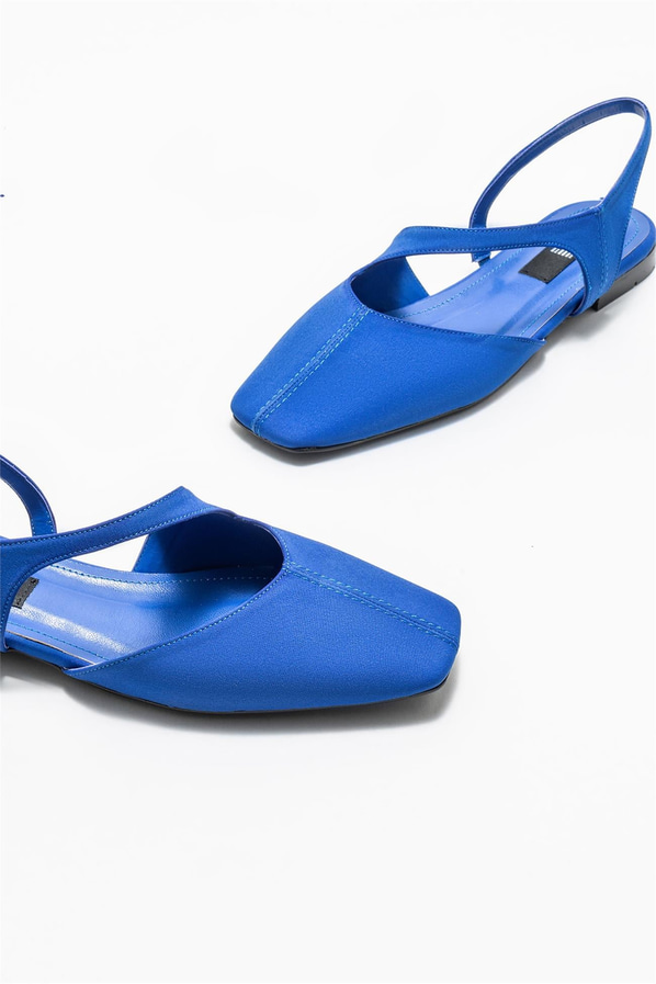 Mavi kadın babet - Elle Shoes