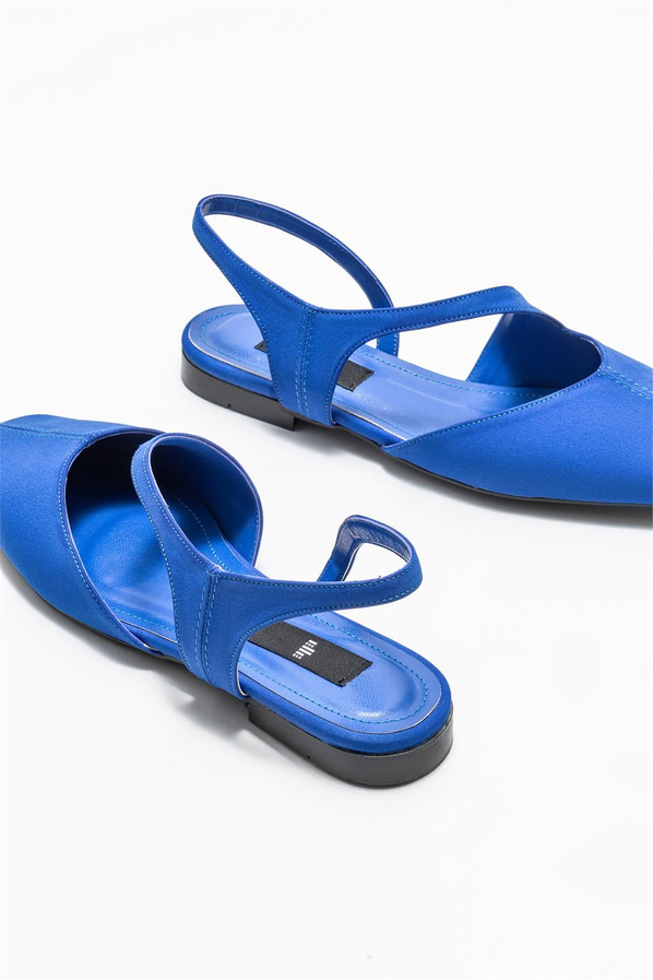 Mavi kadın babet - Elle Shoes