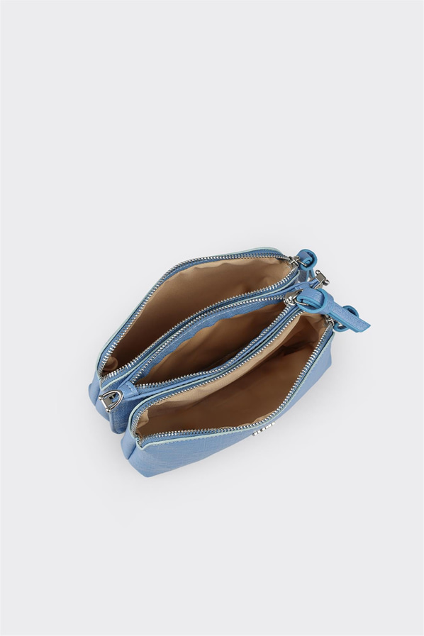 Mavi kadın çapraz çanta - Elle Shoes