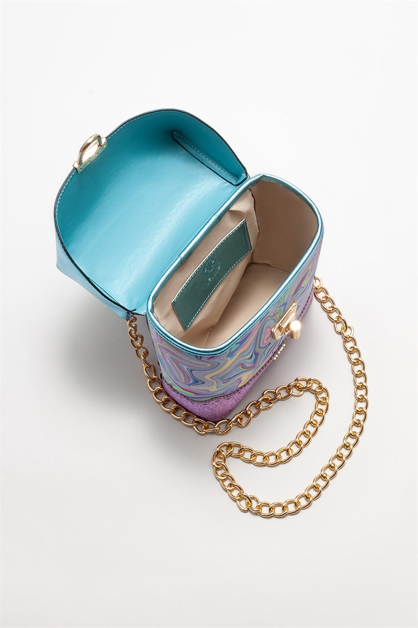 Mavi kadın el çantası - Elle Shoes