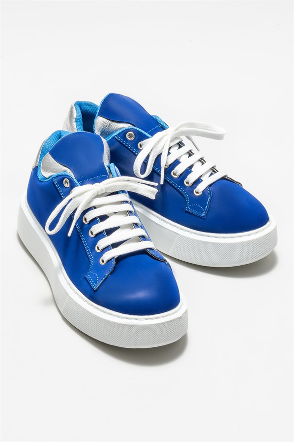 Mavi kadın sneaker - Elle Shoes