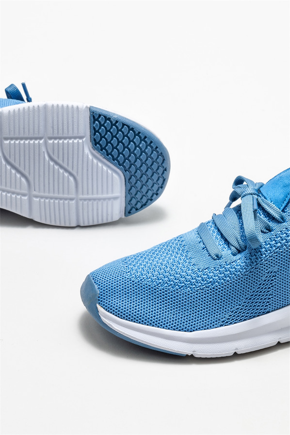 Mavi kadın spor ayakkabı - Elle Shoes