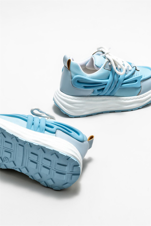 Mavi kadın sneaker - Elle Shoes
