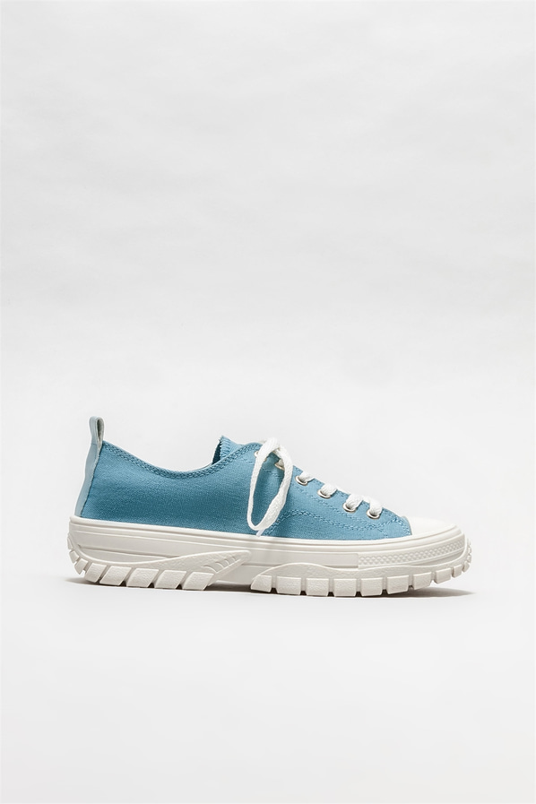 Mavi kadın spor ayakkabı - Elle Shoes