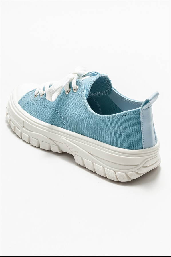 Mavi kadın spor ayakkabı - Elle Shoes