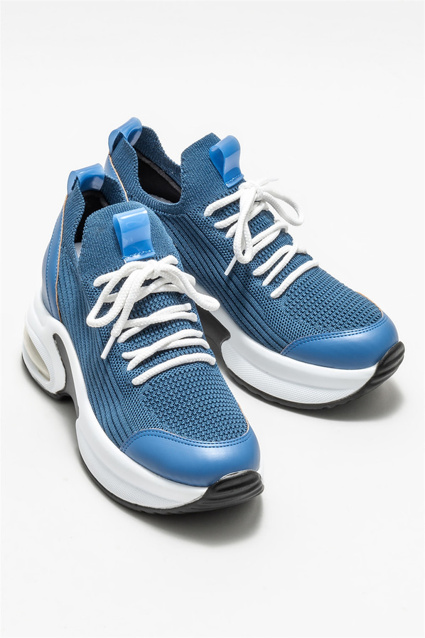 Mavi kadın sneaker - Elle Shoes
