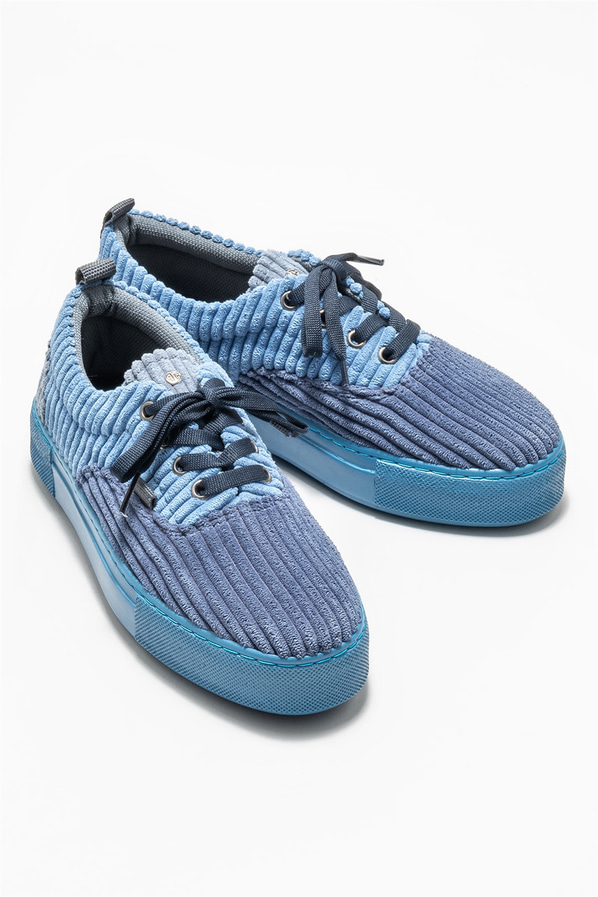 Mavi kadın sneaker - Elle Shoes
