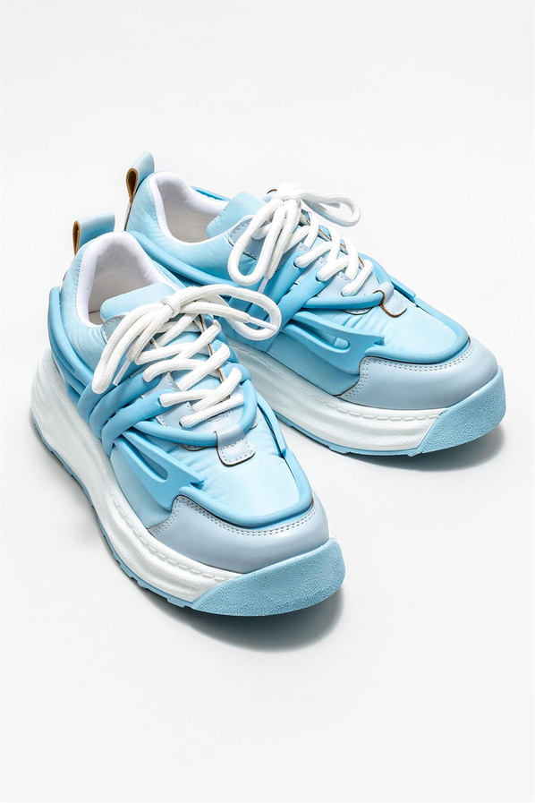 Mavi kadın sneaker - Elle Shoes