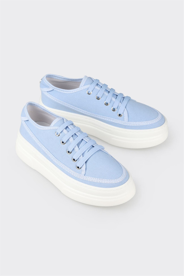 Mavi kadın sneaker - Elle Shoes
