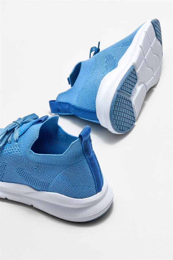 Mavi kadın spor ayakkabı - Elle Shoes