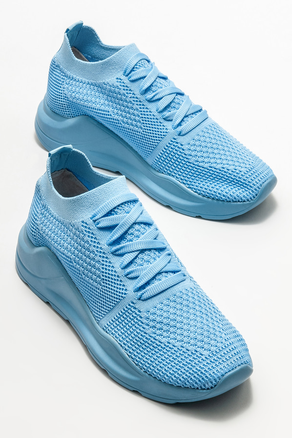 Mavi kadın spor ayakkabı - Elle Shoes