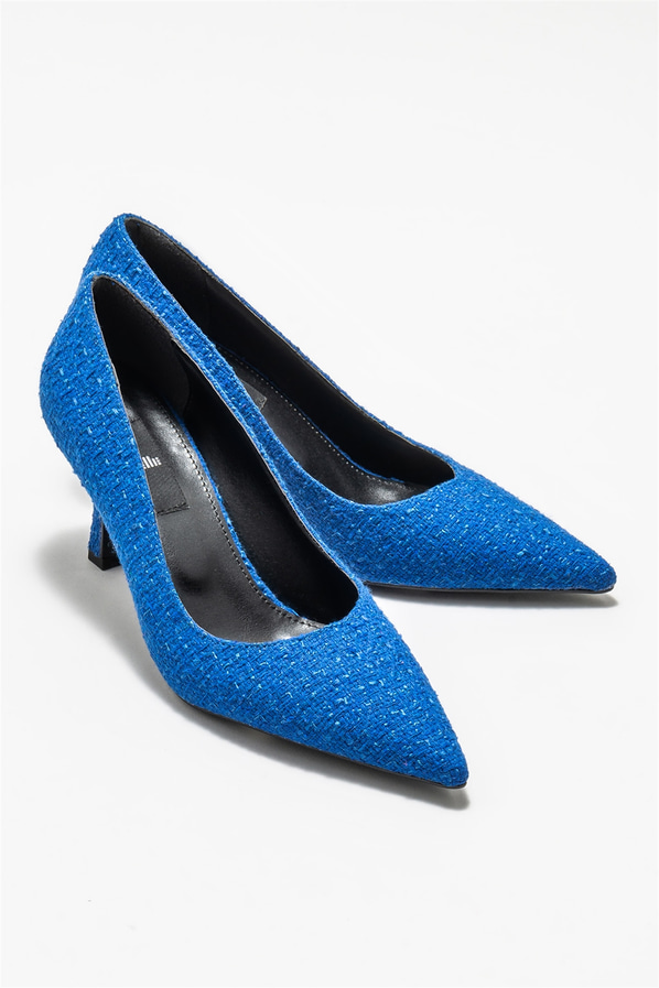 Mavi kadın stiletto - Elle Shoes
