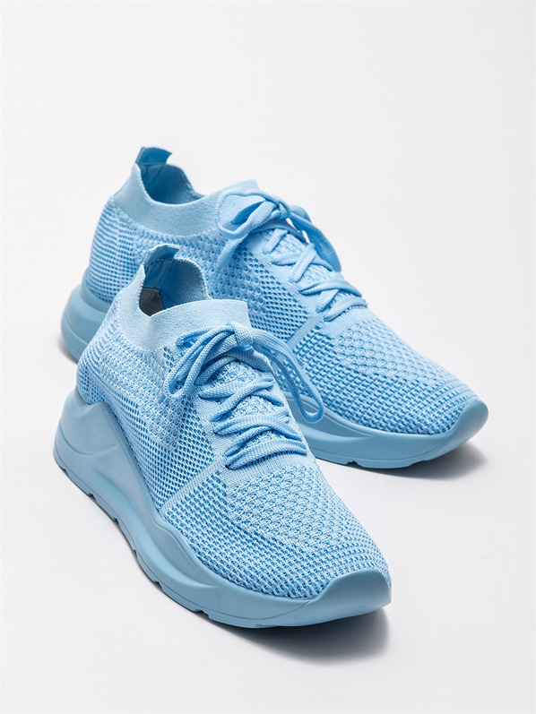 Mavi kadın spor ayakkabı - Elle Shoes