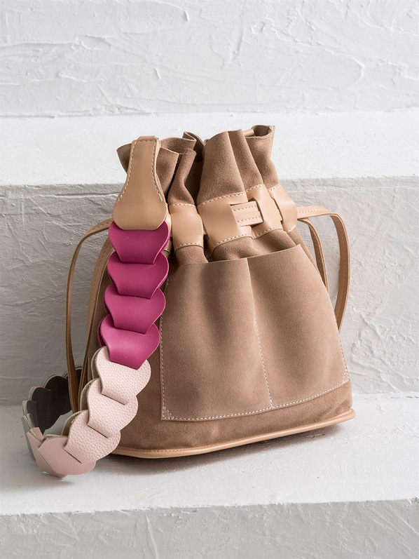 Pudra kadın çanta - Elle Shoes