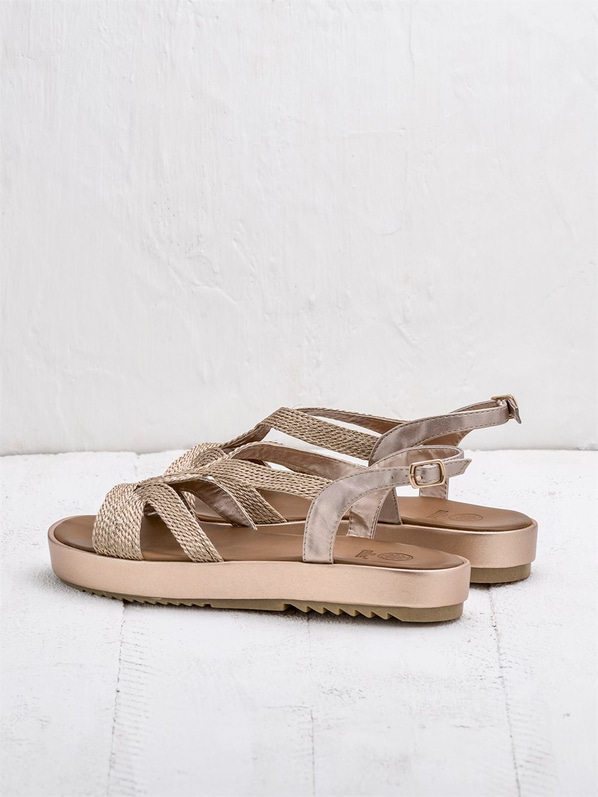 Pembe kadın sandalet - Elle Shoes