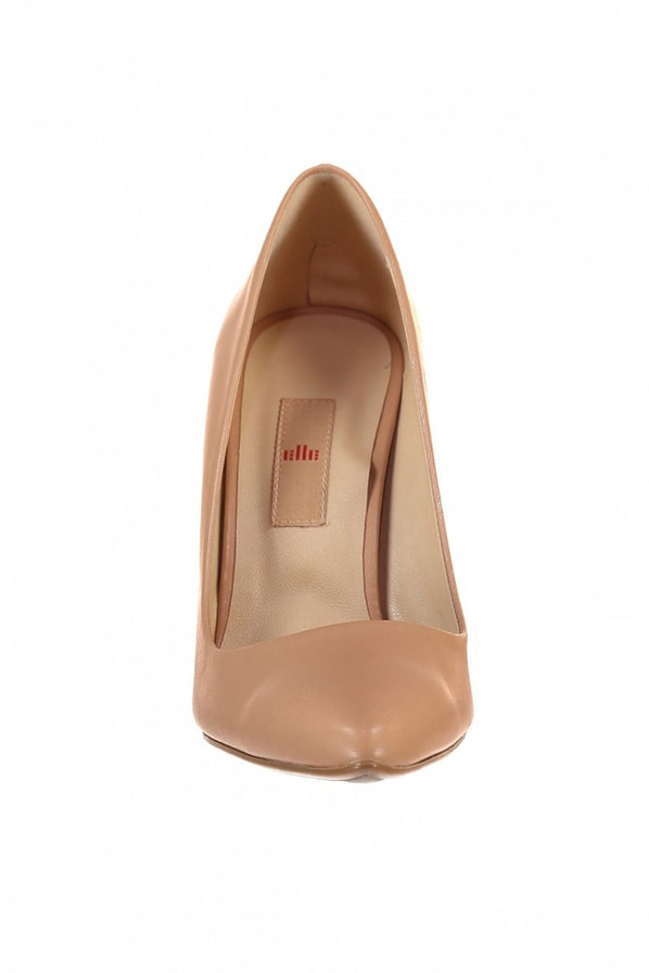 Ten deri kadın stiletto - Elle Shoes