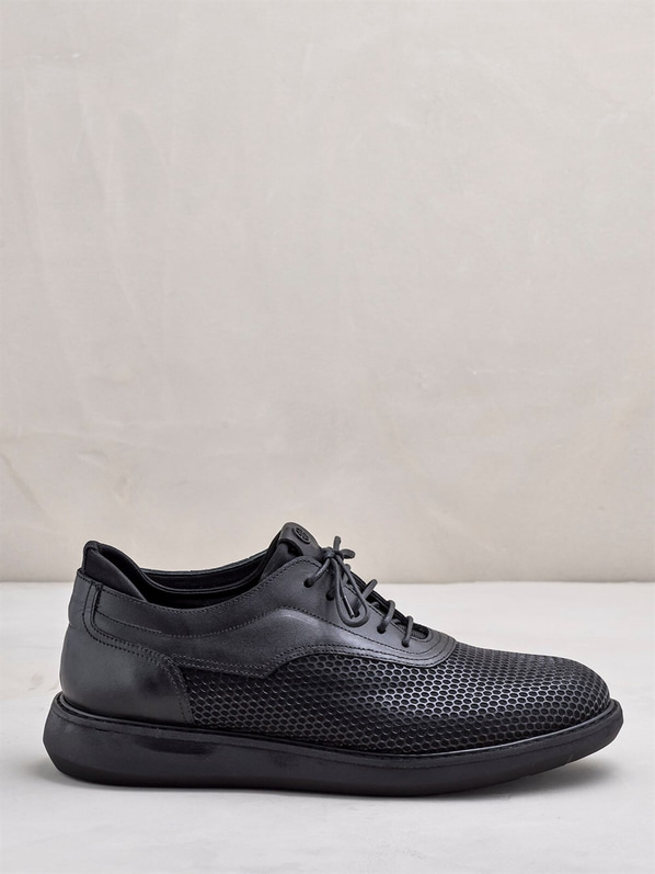 Siyah erkek ayakkabı - Elle Shoes
