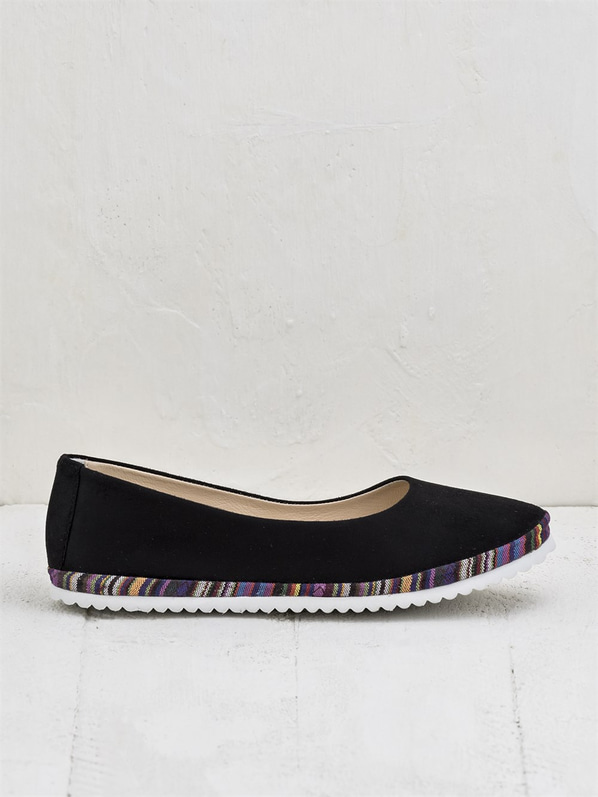 Siyah kadın ayakkabı - Elle Shoes