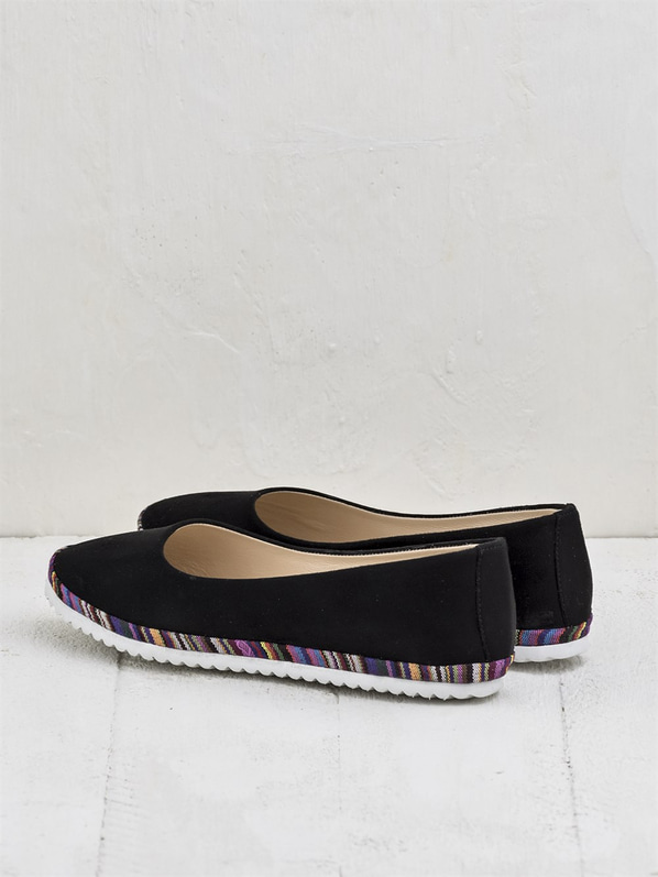 Siyah kadın ayakkabı - Elle Shoes