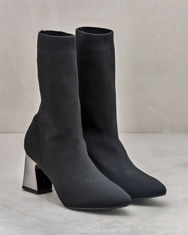 Siyah kadın bot - Elle Shoes