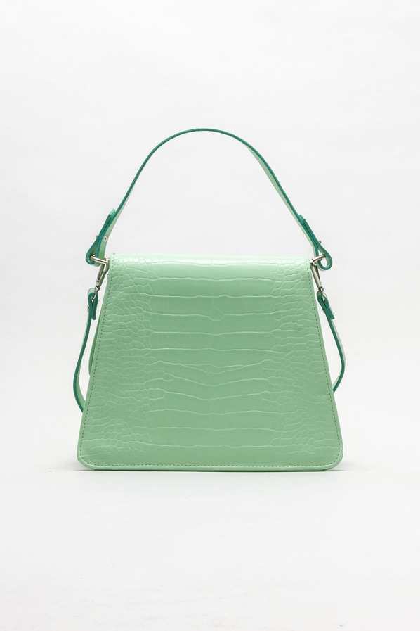 Mint yeşili kadın el çantası - Elle Shoes