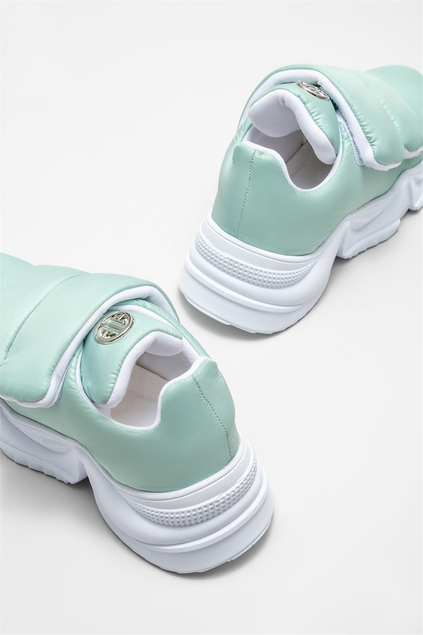Mint yeşili kadın spor ayakkabı - Elle Shoes