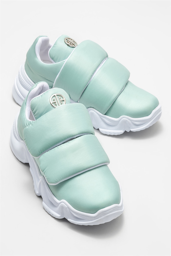 Mint yeşili kadın spor ayakkabı - Elle Shoes