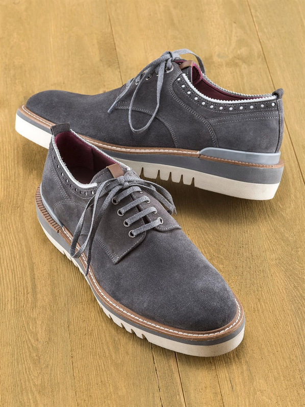 Gri erkek ayakkabı - Elle Shoes