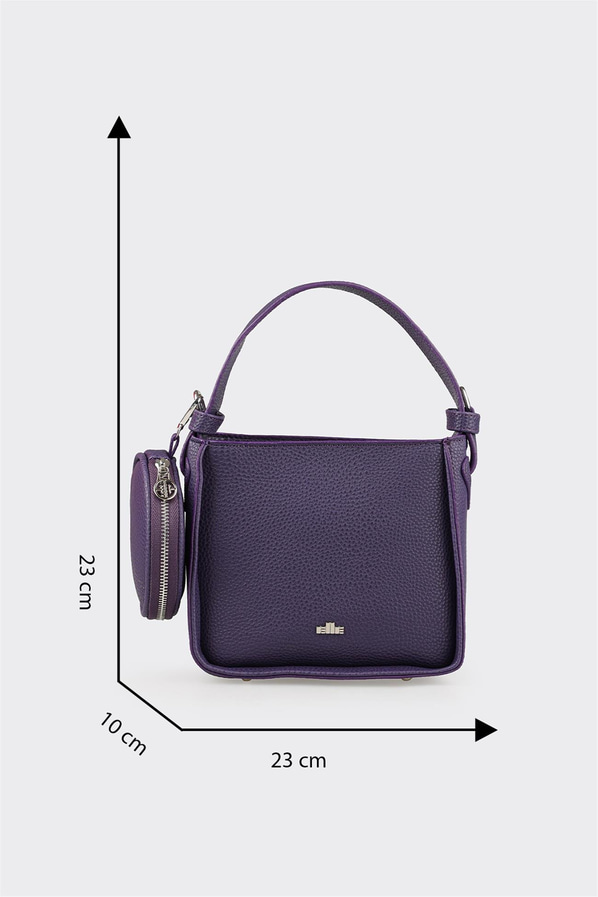 Mor Kadın El Çantası