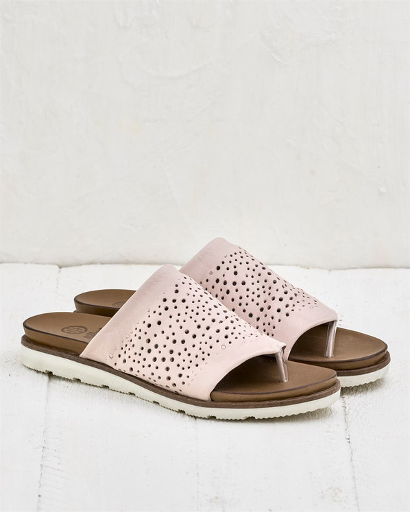 Pudra kadın terlik - Elle Shoes