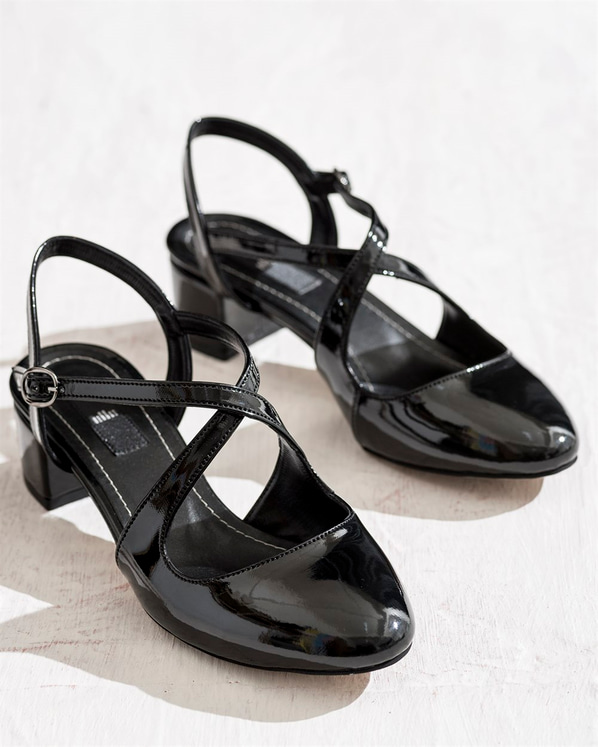 Siyah kadın ayakkabı - Elle Shoes