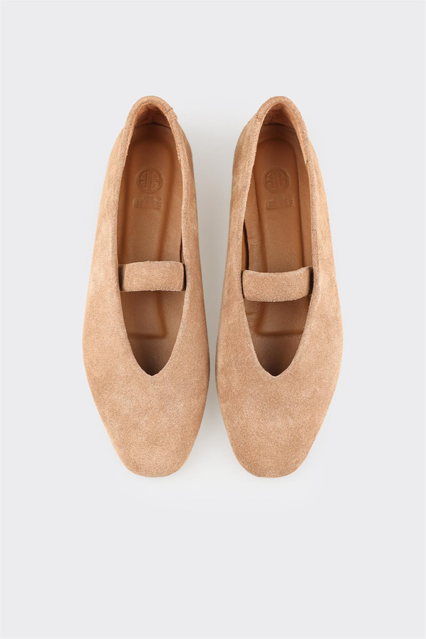 Naturel Deri Kadın Günlük Ayakkabı