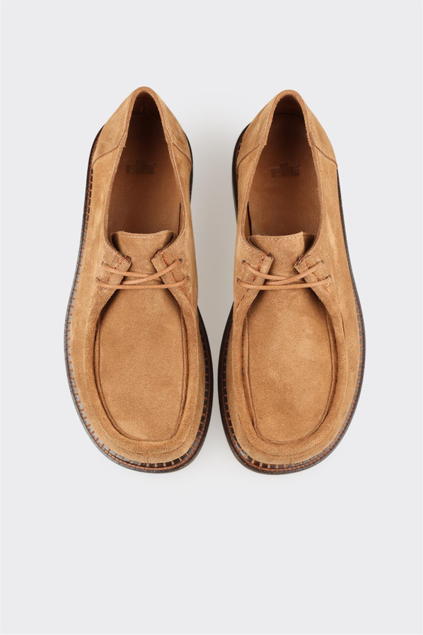 Naturel Deri Kadın Günlük Ayakkabı