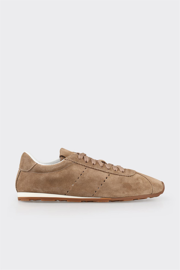 Naturel deri kadın sneaker - Elle Shoes