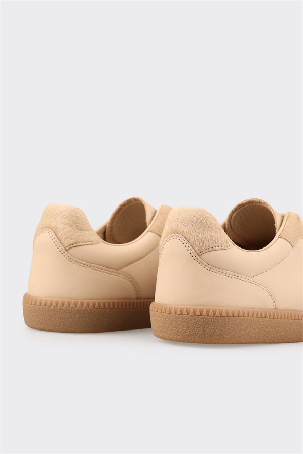 Naturel Deri Kadın Spor Ayakkabı