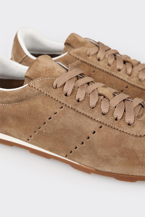 Naturel deri kadın sneaker - Elle Shoes