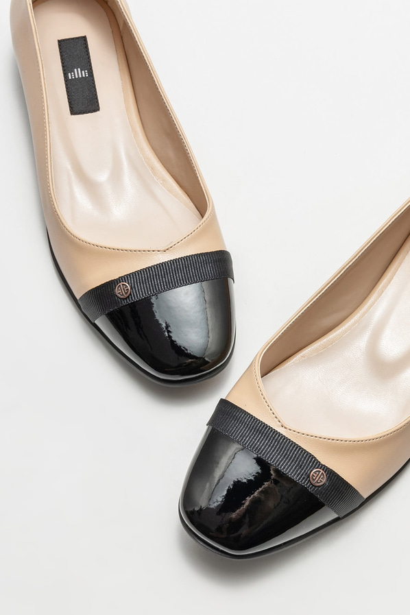 Naturel kadın babet - Elle Shoes