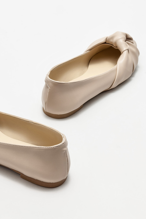Naturel kadın babet - Elle Shoes