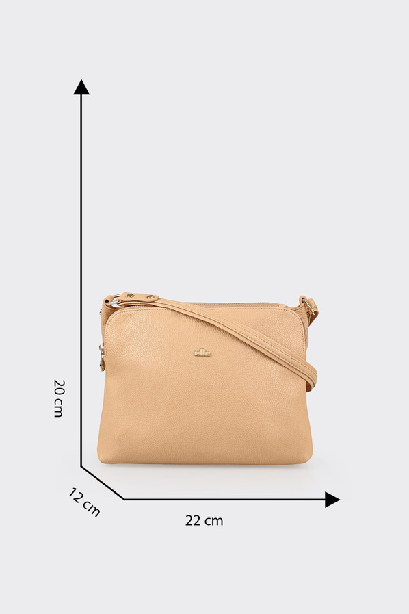Naturel kadın çapraz çanta - Elle Shoes