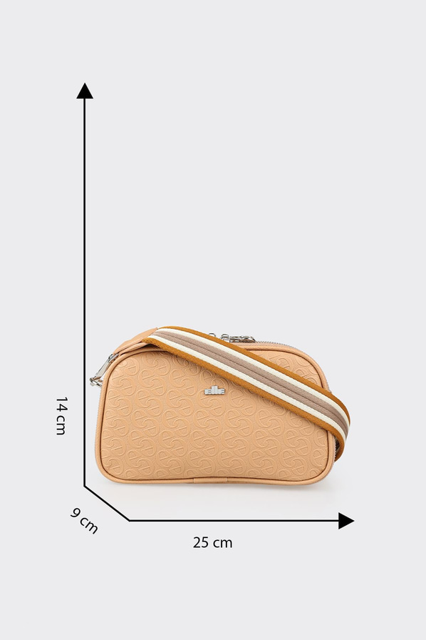 Naturel kadın çapraz çanta - Elle Shoes