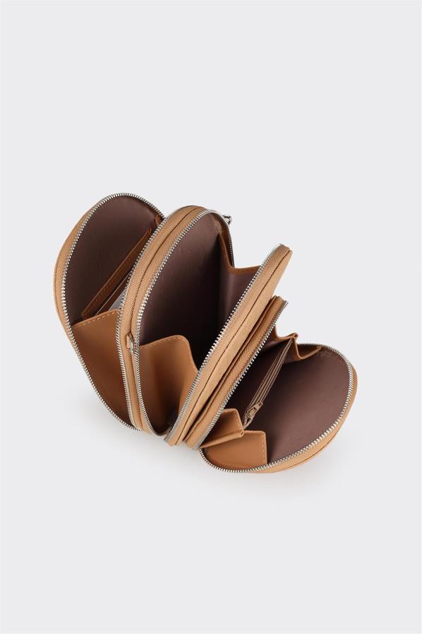 Naturel kadın çapraz çanta - Elle Shoes