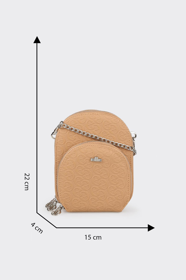 Naturel kadın çapraz çanta - Elle Shoes
