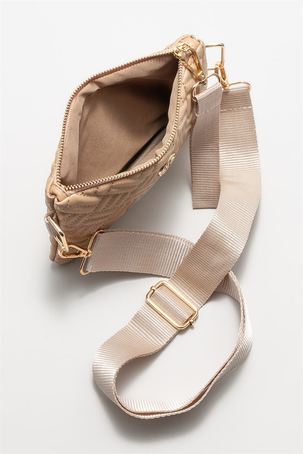 Naturel kadın çapraz çanta - Elle Shoes