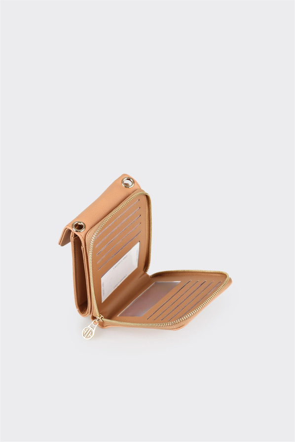 Naturel kadın çapraz çanta - Elle Shoes