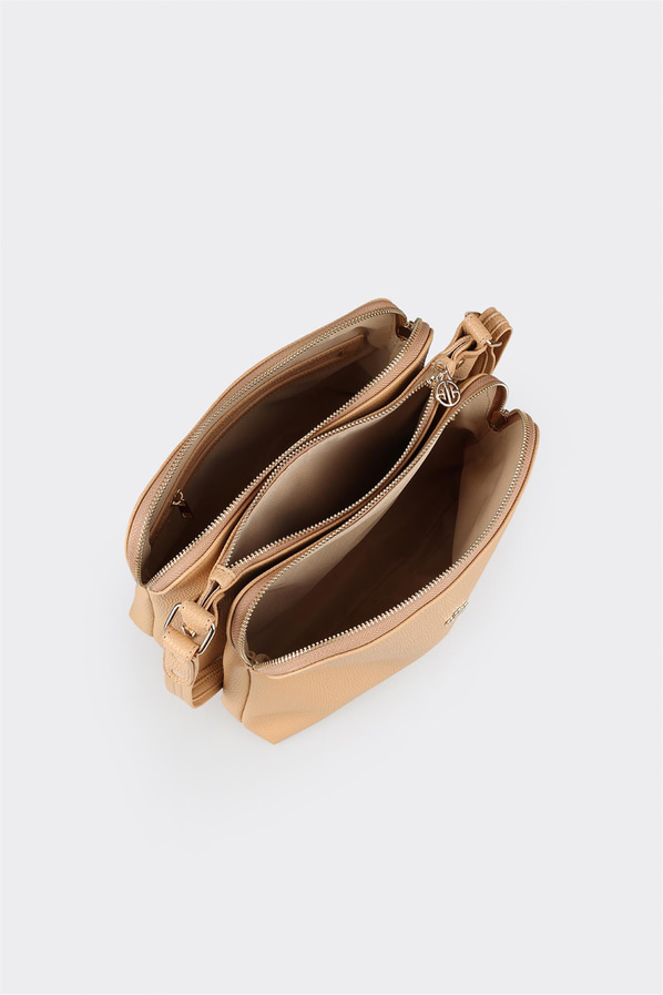 Naturel kadın çapraz çanta - Elle Shoes