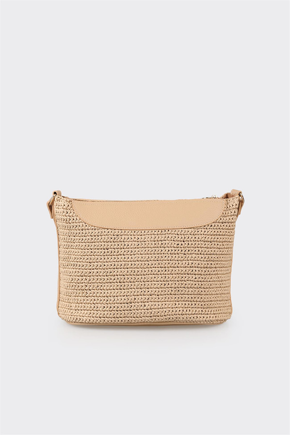 Naturel kadın çapraz çanta - Elle Shoes